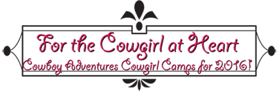 Cowgirl Camps 2016